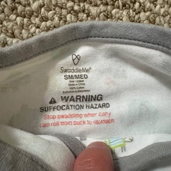 Bundle of 4 SwaddleMe Infant Velcro Wrap Swaddles Small/Medium - Picture 7 of 7